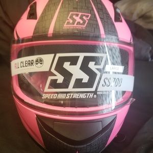 Womens Speed and Strength motorcycle helmet